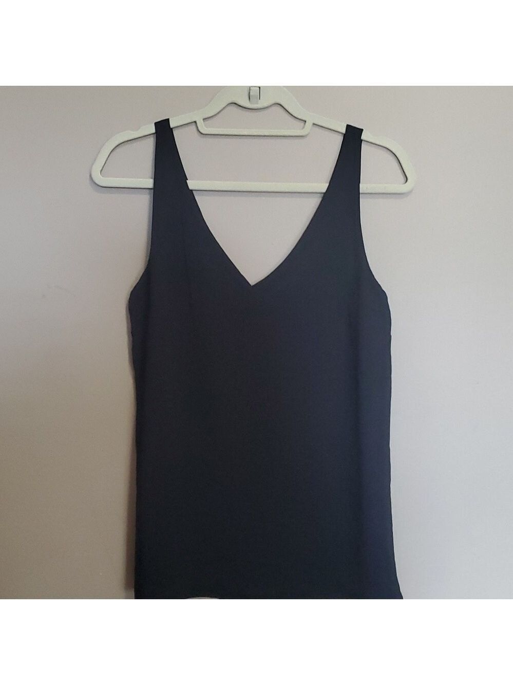 Anko Black V Neck Tank top size 10